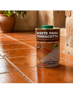 Aceite para Terracota Brillo Monestir 1L para barro cocido y terracota 2