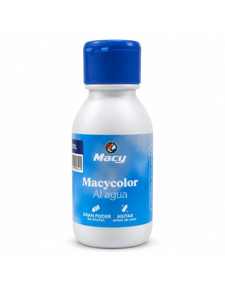 Macycolor colorante al agua color Azul para pinturas y revestimientos
