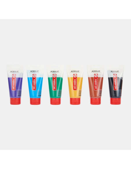 Acrílicos Talens Art Creation · Caja de 12 colores de 75 ml