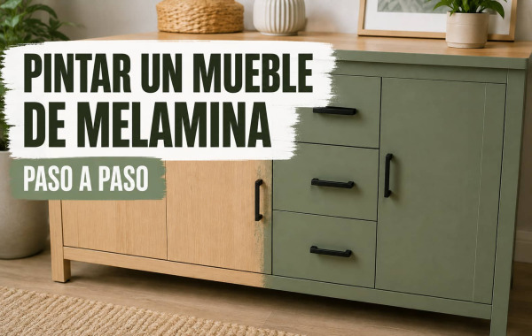 Cómo cambiar el color de un mueble de melamina paso a paso sin que la pintura se desprenda